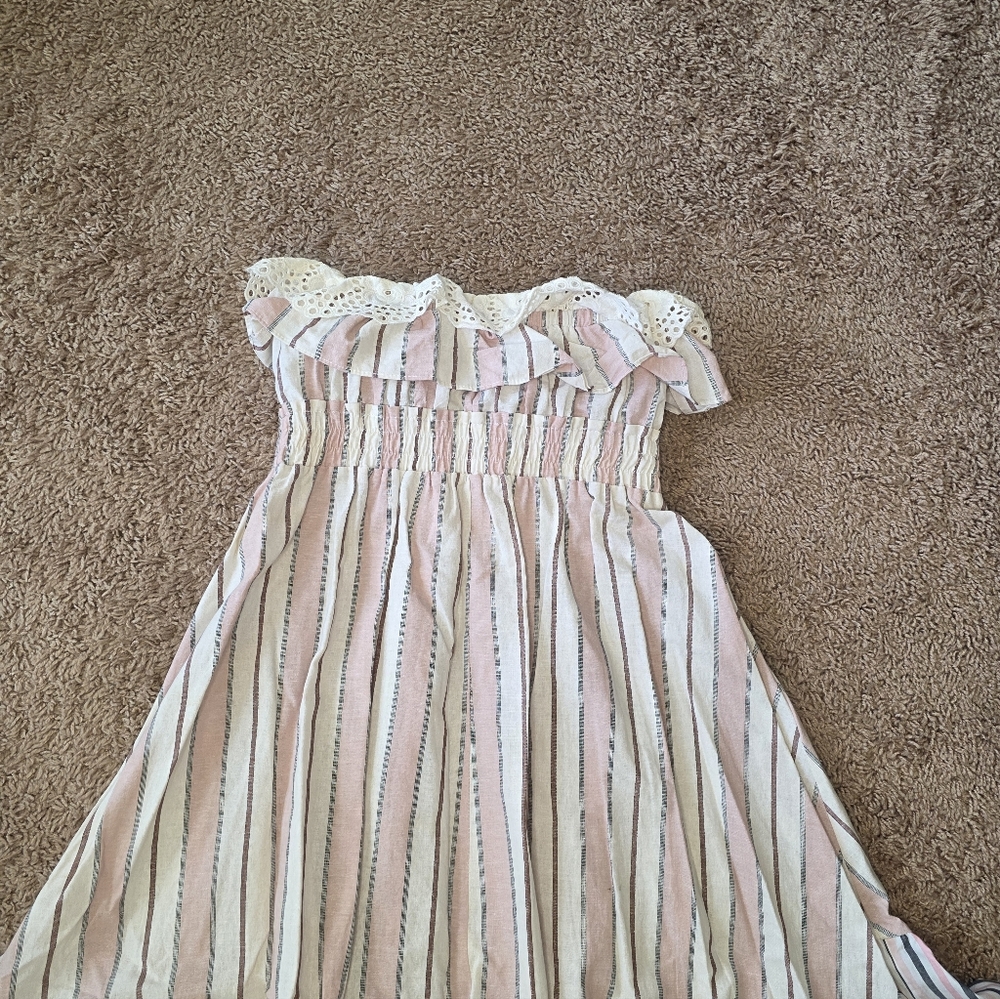 MISA Los Angeles Virginie Ruffled Midi Dress Size XS - Picture 8 of 9